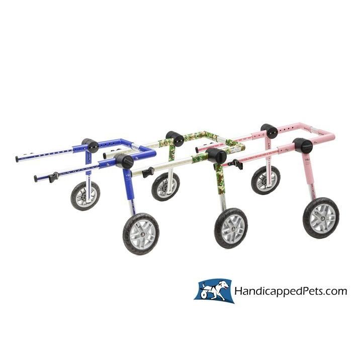 【新入荷】 犬用車いす Walkin Wheels ウォーキンホイールズドッグホイールチェア Mサイズブルー Wheel Kit 9インチ strut 8インチ wheel 【JSB1267724266】(44767円)