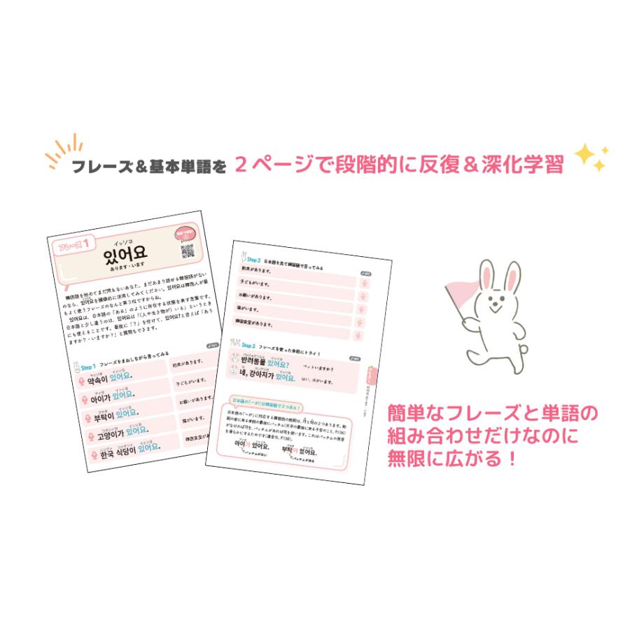 韓国語教材 ネイティブが最もよく使うたった30フレーズでかんたん韓国