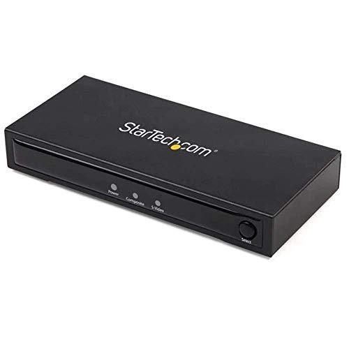【激安】 StarTech.com RCAコンポジット／S端子 Mac NTSC／PAL入力 720p オーディオ出力対応 変換アダプタコンバータ HDMI - HDMI変換アダプター