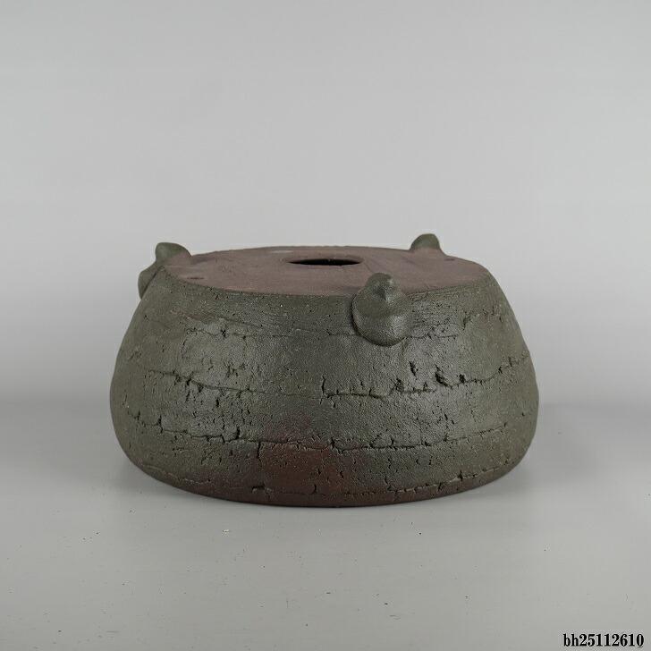 美術品・アンティーク・コレクション 十王堂 松泉造 盆栽鉢 小品盆栽