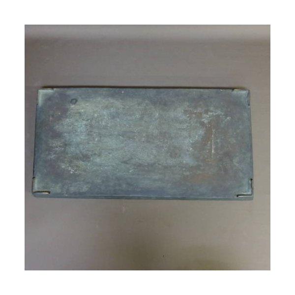 中古】水盤 銅水盤 大型 長辺 約60cm 長方 銅盤 鉢 水石 盆栽 花器