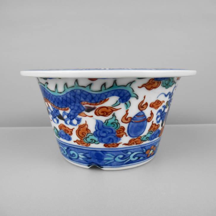 京焼　和楽庵　平安　高野昭弥陀造　色絵　羽子板　香合　共箱　C　R4154 京焼 和楽庵 平安 高野昭弥陀造 色絵 羽子板 香合 共箱 C R4154