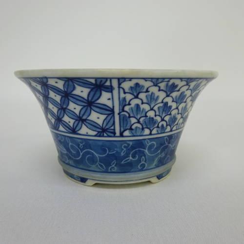盆栽鉢 初代祥石 箱付き 丸鉢_1