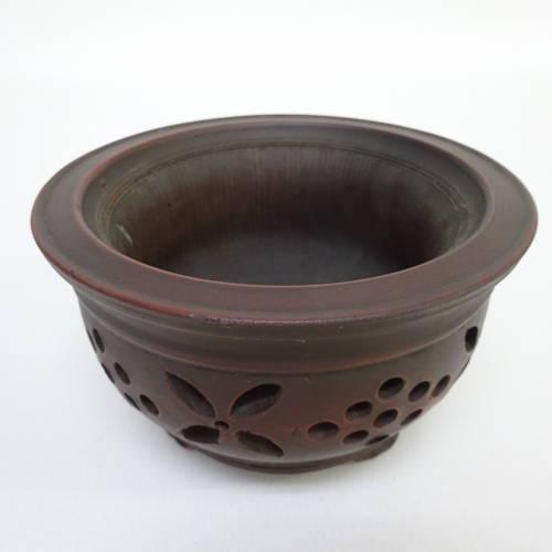 盆栽鉢　美芸　常滑焼 盆栽鉢 美芸 常滑焼 丸鉢 : はニわ株式会社 Yahoo!ショップ - 通販