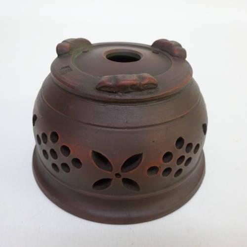 常滑焼 「美芸」 盆栽鉢 盆栽鉢 美芸 常滑焼 丸鉢 : はニ