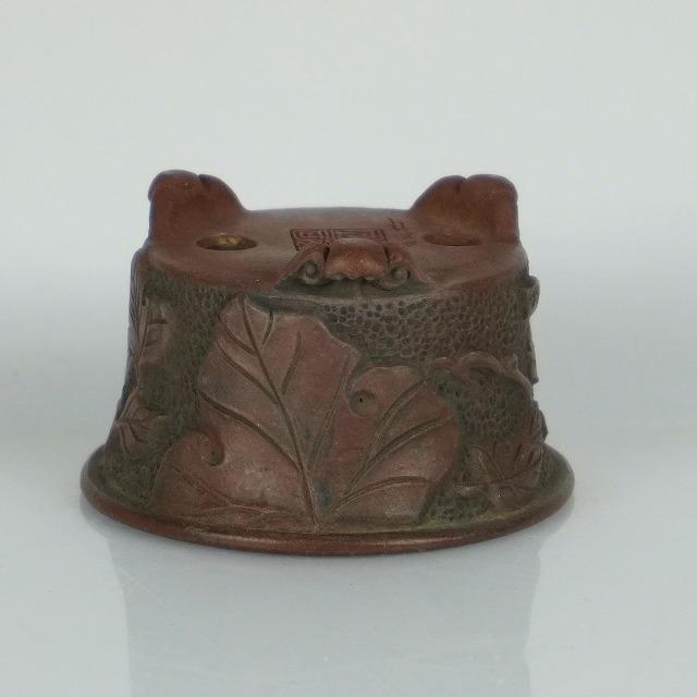 盆栽鉢 駿河山正 浮彫り丸鉢 : はニわ株式会社 Yahoo!ショップ - 通販