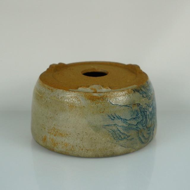 盆栽鉢 初代祥石 染付丸鉢 : はニわ株式会社 Yahoo!ショップ