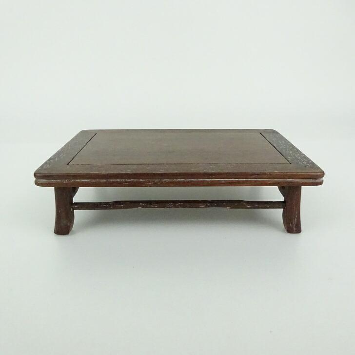 盆栽台,花台　飾り台 盆栽卓　61.5㎝、5kg 天然木アンティーク　未使用品 盆栽台,花台 飾り台 盆栽卓 61.5㎝、5kg 天然木アンティーク 未