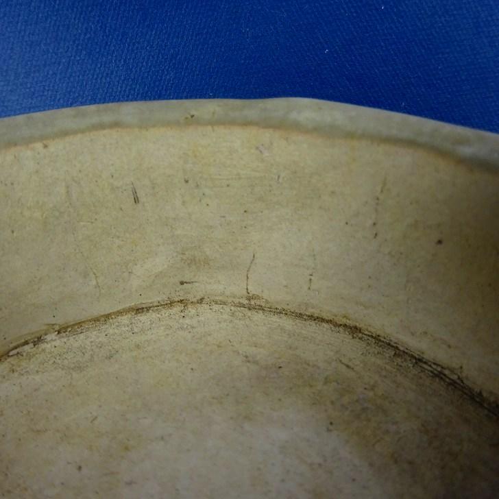 盆栽鉢 佐野 大助 小鉢 長辺 約7.5cm 丸鉢 染付 現品 中古鉢の通販はau