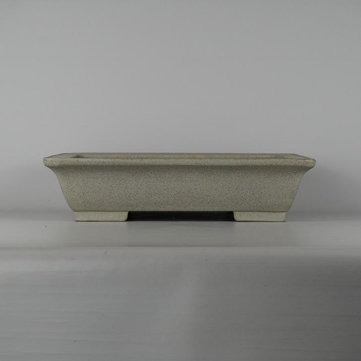 盆栽鉢　常滑焼　誠山 中古】盆栽鉢 常滑 誠山 大型 長辺 約41cm 長方鉢 泥物 現品 中古鉢