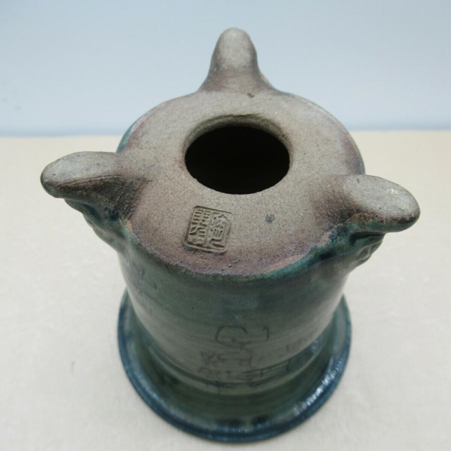 陶翠　長方　盆栽鉢　絵鉢 植木鉢 陶翠窯 エン付長角足付3号盆栽鉢 : ヤマコー畑岡幸助