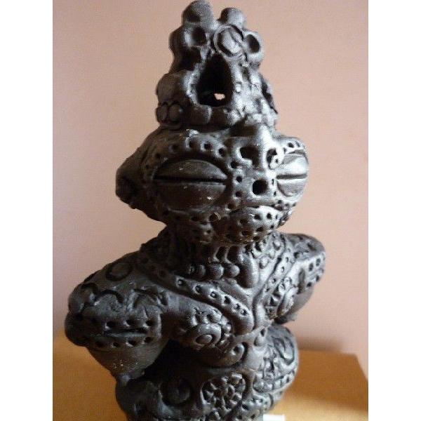 小遮光器土偶 宮城県恵比寿田小（どぐう）縄文 : はにわ処さかもと