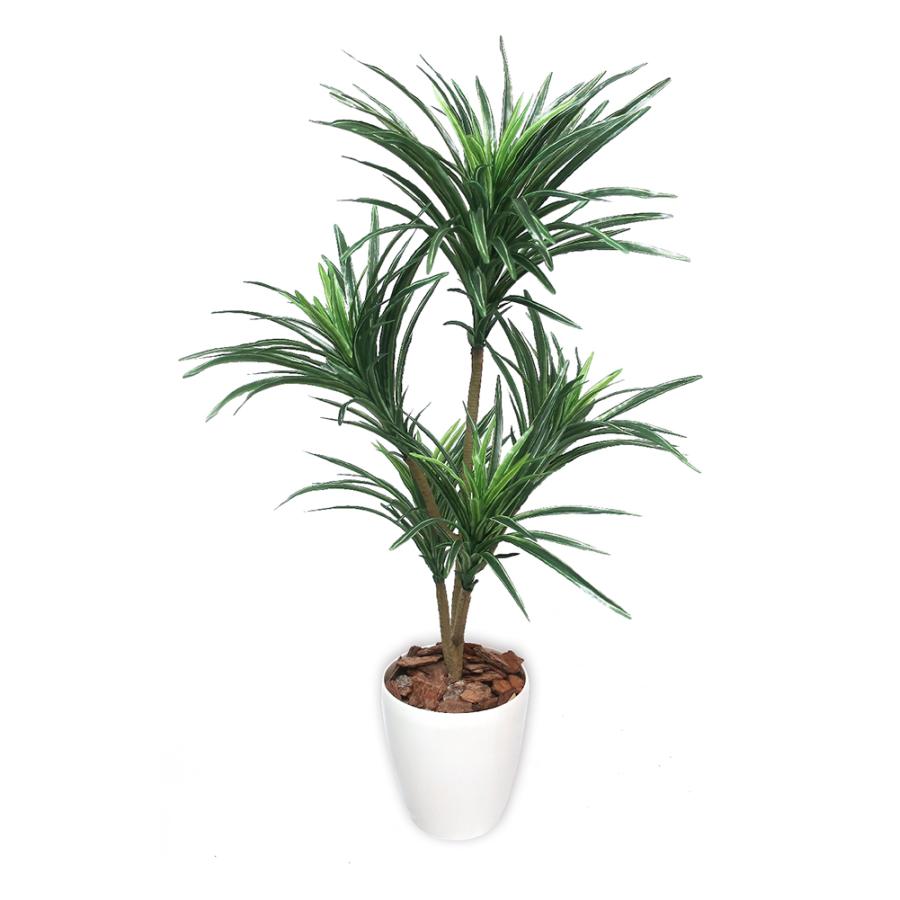 人工観葉植物 ユッカ Mサイズ 人工樹木 フェイク グリーン 人工 植物 インテリア 消臭 抗菌 マイナスイオン おしゃれ 32 8716 繁盛工房 通販 Yahoo ショッピング