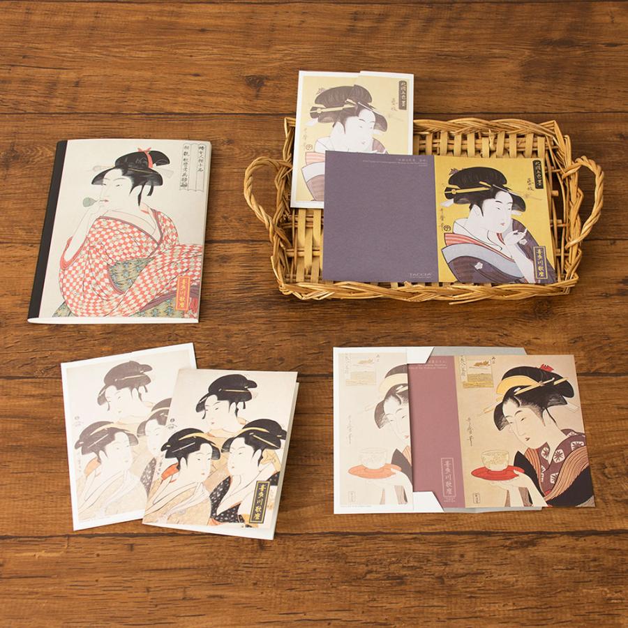 レターセット 歌麿ベニザクラ 13 ナカバヤシ 封筒 おしゃれ 日本画 浮世絵 手紙 和風 便箋 ギフト 日本 42 3243 繁盛工房 通販 Yahoo ショッピング
