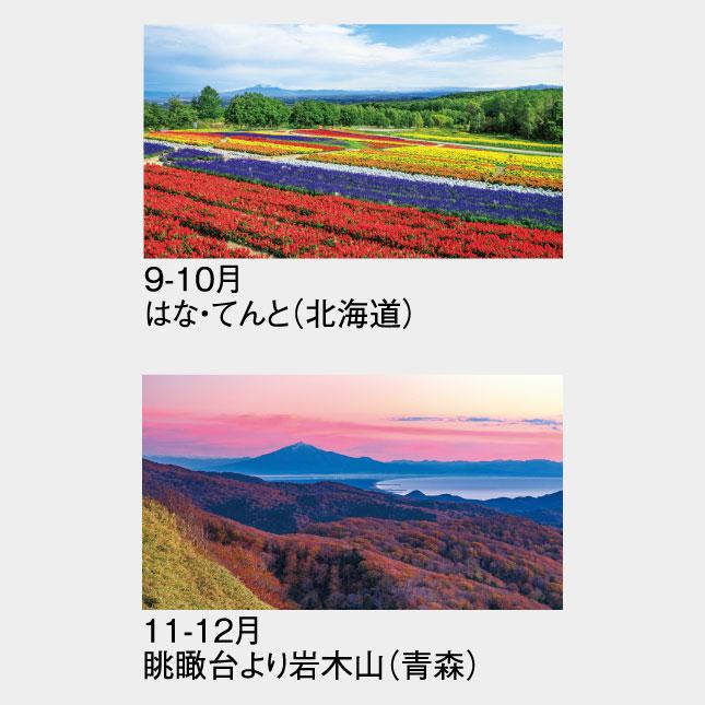 名入れカレンダー 2027 壁掛け SG-202 日本六景 100冊_4