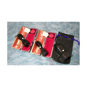 黒水牛/代表者印(天丸)・銀行印(天丸)・角印(天丸)3本セットケース付/18.0/16.5/24.0