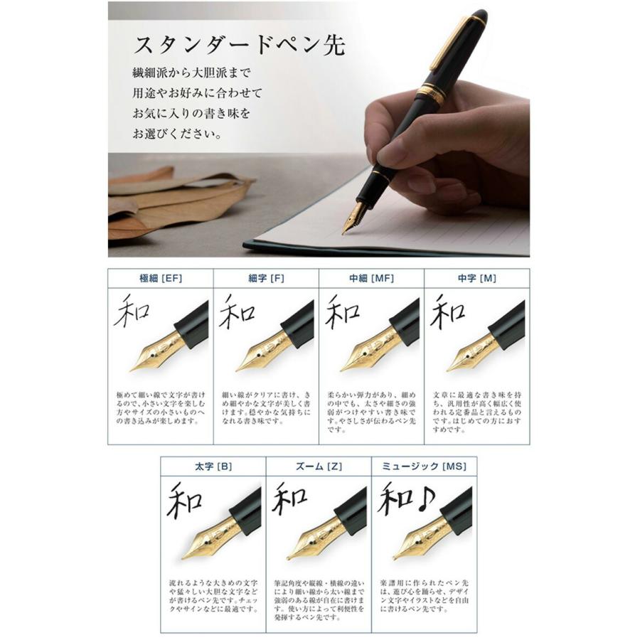 セーラー万年筆 SHIKIORI―四季織― 雪月空葉 万年筆 極細（EF） 中細(MF