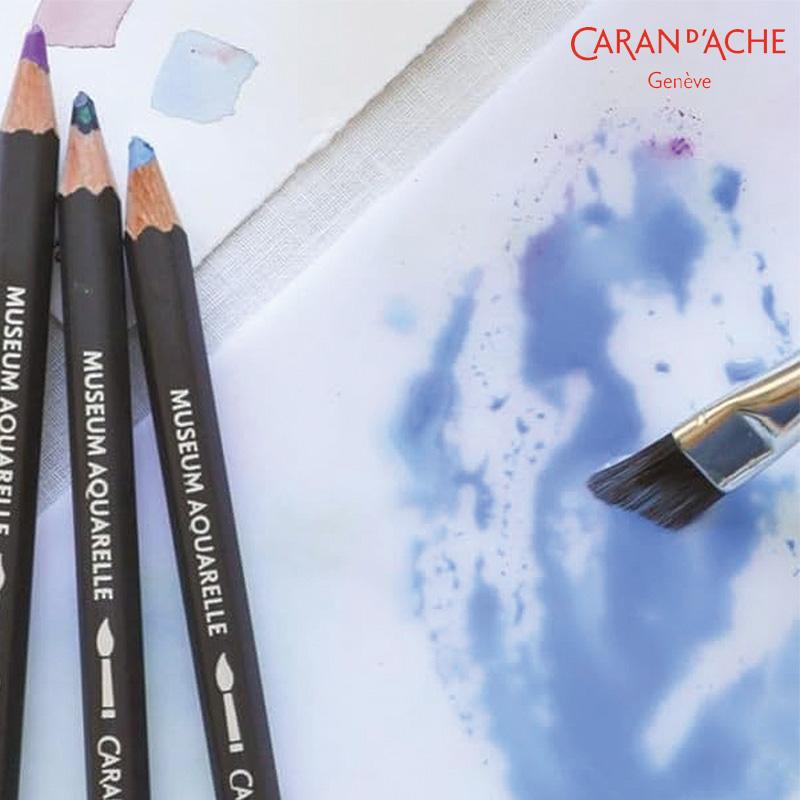Caran d'Ache カランダッシュ ミュージアムアクアレル 水性色鉛筆 20色セット ランドスケープ 紙箱入 3510-420 正規輸入品_1