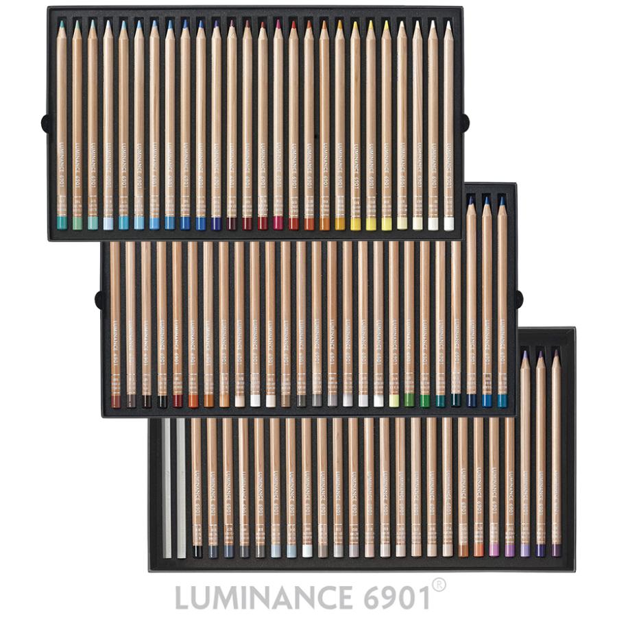 カランダッシュ ルミナンス 76色セット カランダッシュ]油性色鉛筆ルミナンス 76色セット(6901-776)紙箱
