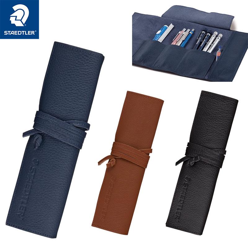 STAEDTLER Leather pen case 牛革製 3色セット トレンダーレザー STAEDTLER ステッドラー 牛革製 レザーペンケース 全