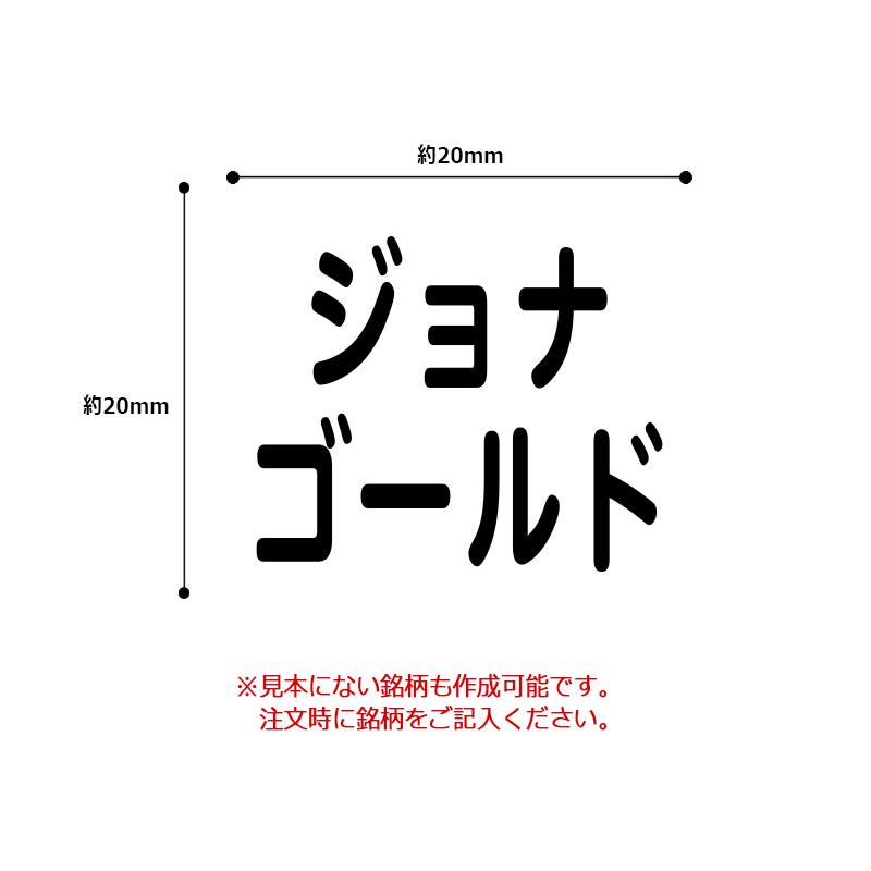 Xスタンパー シヤチハタ 角型印 果物品種表示用スタンプ 2020号 (印面