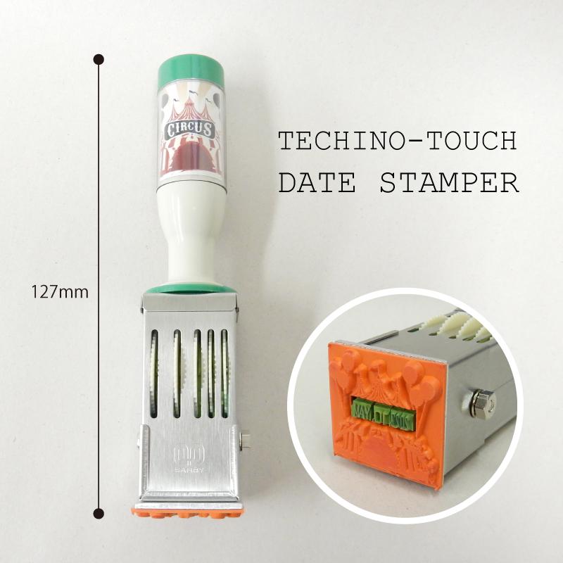 サンビー（SANBY） 日付スタンプ｜手帳・日記に／選べる5柄／26×26mm