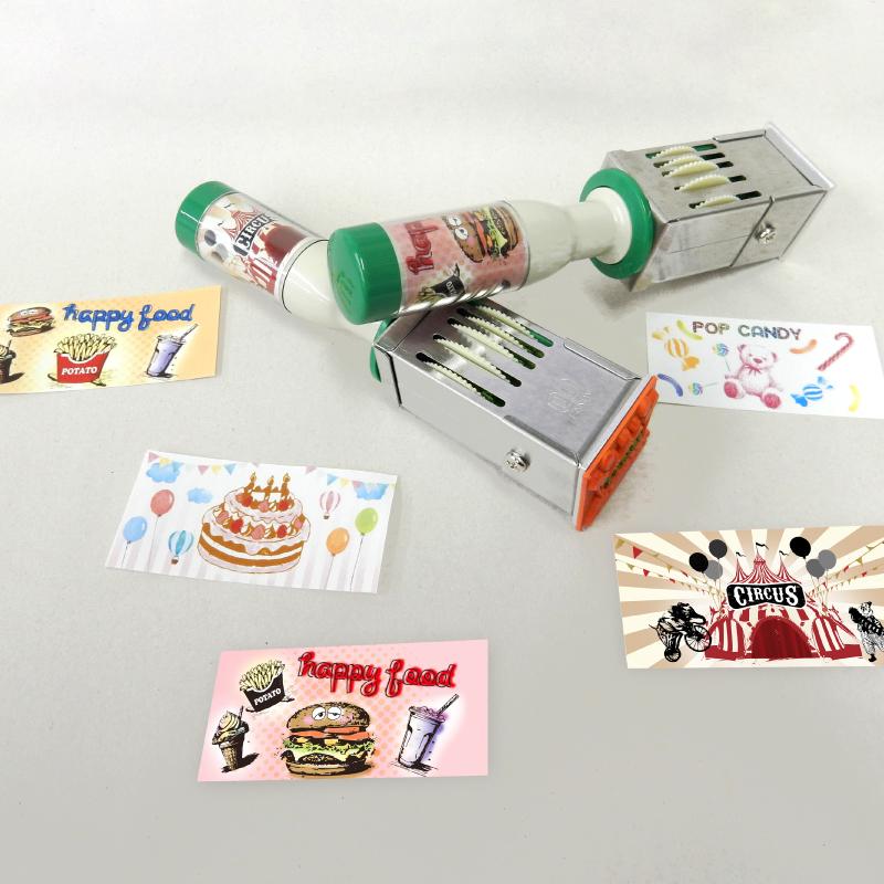 サンビー（SANBY） 日付スタンプ｜手帳・日記に／選べる5柄／26×26mm