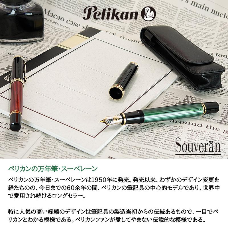 Pelikan（ペリカン） 万年筆 スーベレーン M600 M605 吸入式 化粧
