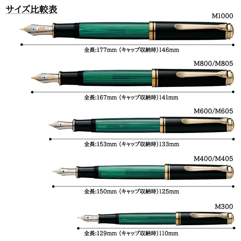 Pelikan（ペリカン） 万年筆 スーベレーン M800 M805 吸入式 化粧