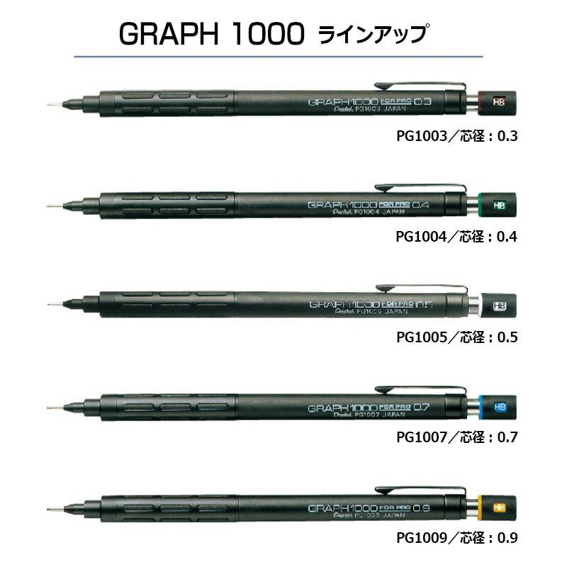 ぺんてる（Pentel） グラフ1000フォープロ 製図用シャープペン 0.3mm