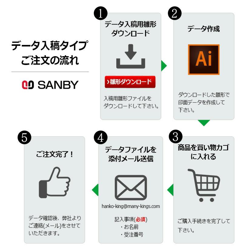サンビー（SANBY） クイックデーター 角型 正方形 スタンプ 日付印