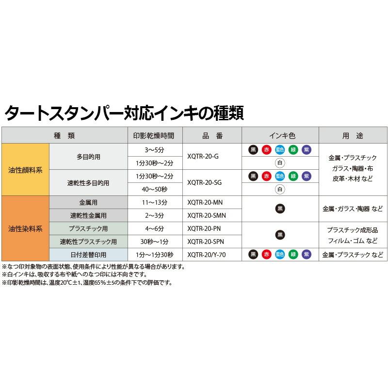 シヤチハタ タートスタンパー 多目的用 丸型30号 （印面サイズ：30mm丸）データ入稿タイプ（Bタイプ）XQT-30C　特殊インク