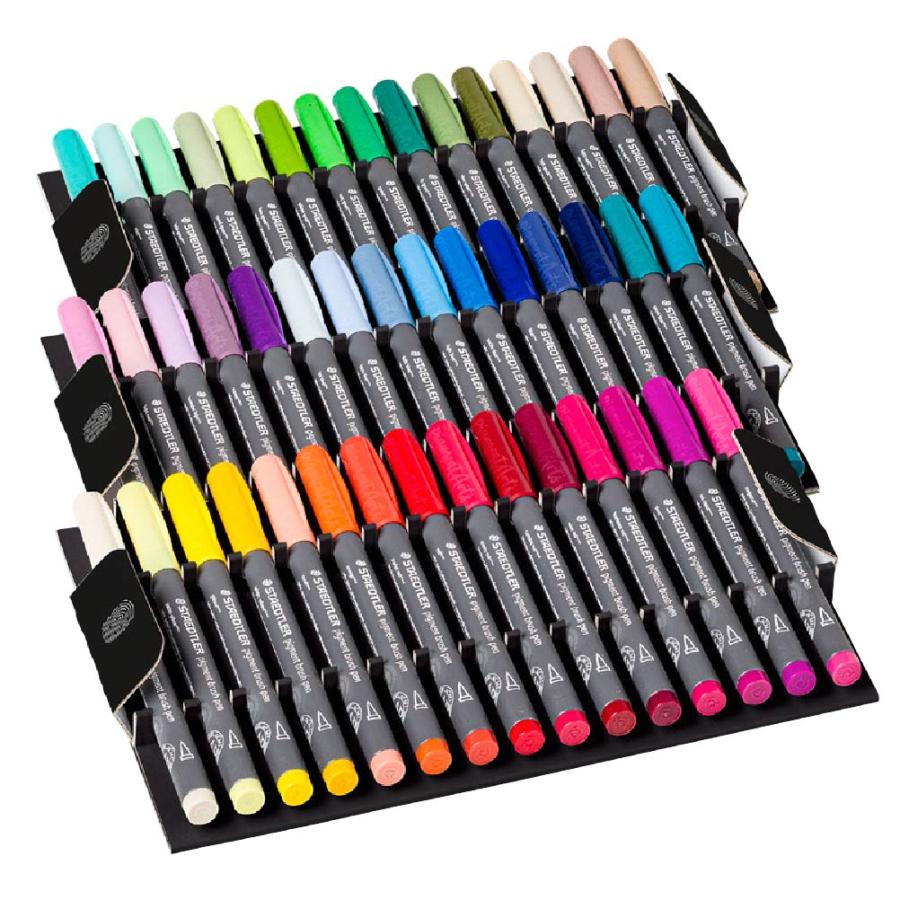 ステッドラー（STAEDTLER） ピグメントブラッシュペン 『60色セット