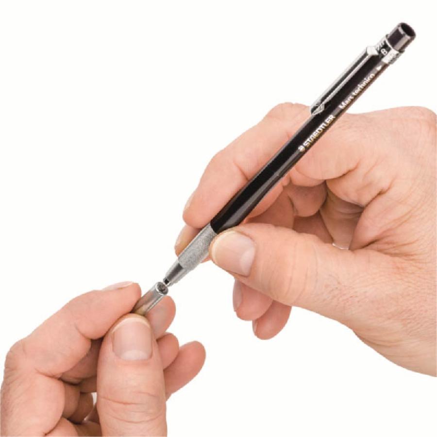 ステッドラー（STAEDTLER） マルス テクニコ 芯ホルダー ブラック HB芯