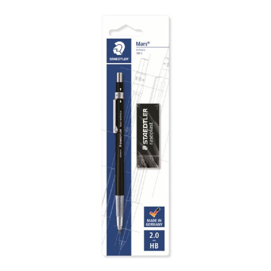 ステッドラー（STAEDTLER） マルス テクニコ 芯ホルダー ブラック HB芯