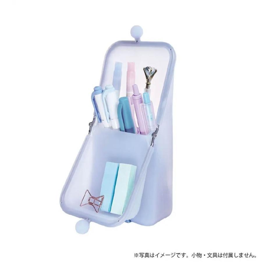 クツワ（KUTSUWA） エアピタ ペンケース 筆入 筆箱 フェアリーブルー