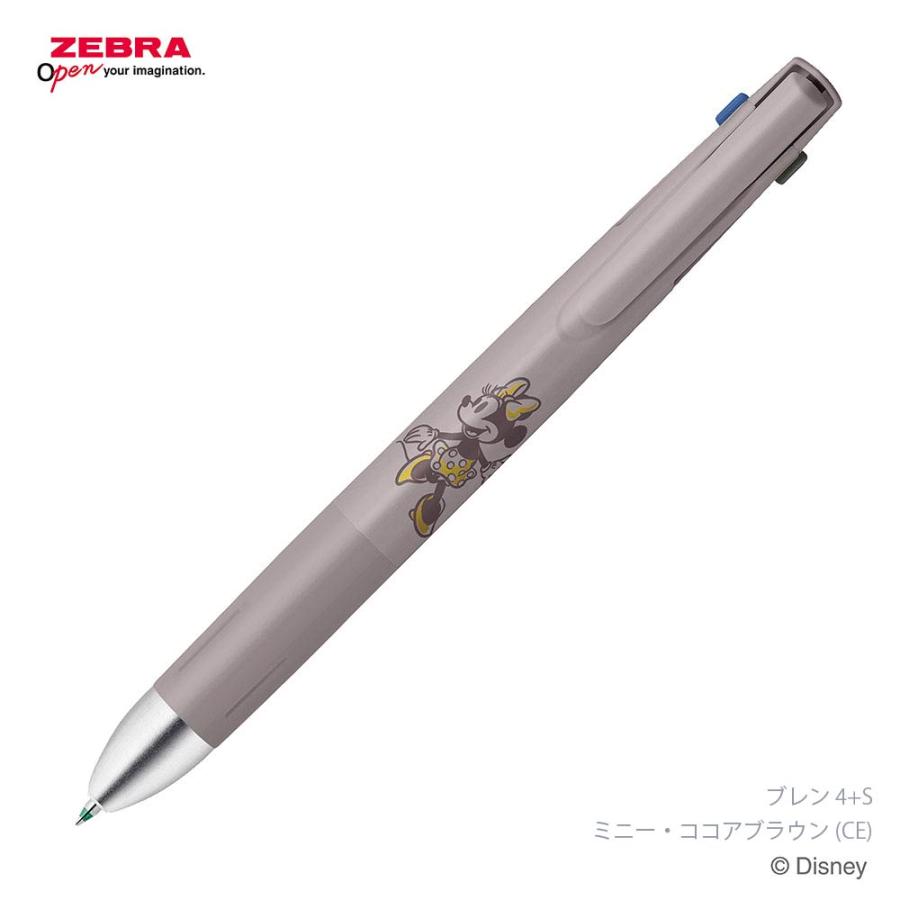 ブレン ゼブラ ディズニー 4+S 0.5mm 限定 第2弾 B4SAS88-DS2 4色