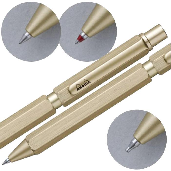 RHODIA（ロディア） スクリプト マルチペン ゴールド 限定 cf9345