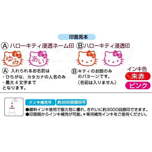キティの顔枠ネームペン ハローキティ スタンペンｇノック 印鑑付きボールペン ネームペン ハンコ付きボールペン 印鑑 はんこ キティ Face Stmpng Kitty はんこショップおとべ 通販 Yahoo ショッピング