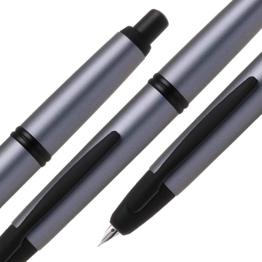 PILOT（パイロット） 万年筆 キャップレス ステンレス Capless マット