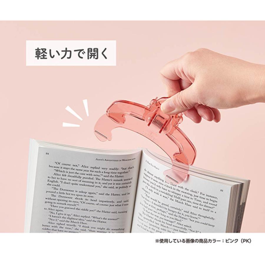 セキセイ ゴリ勉クリップ ブッククリップ GB-5555 GORIBEN CLIP 角度