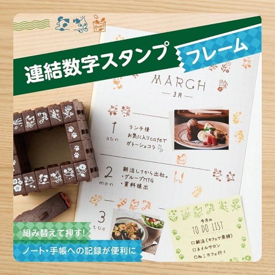 シヤチハタ（Shachihata） 連結数字スタンプ 『フレームB・GRJ-1FB