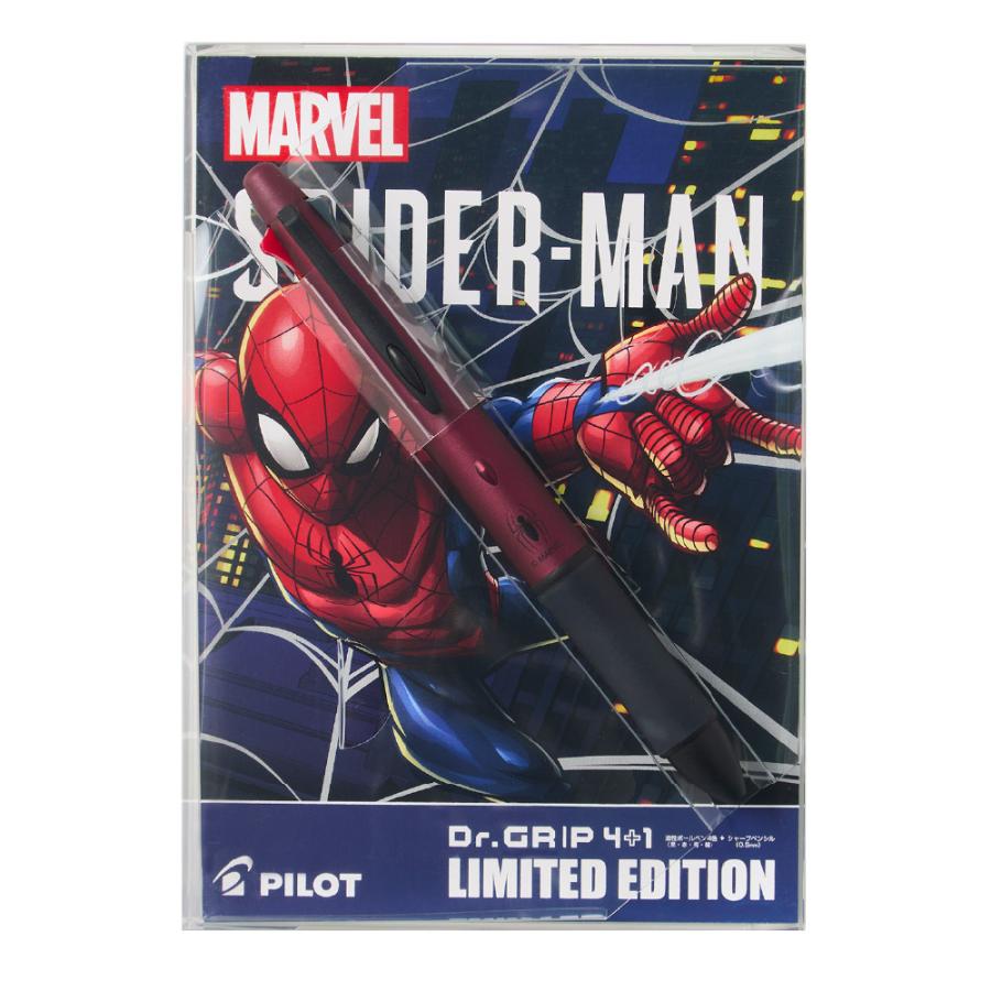 ドクターグリップ マーベル ドクターグリップ4+1 スパイダーマン軸 K
