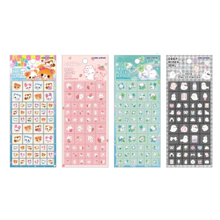 カミオジャパン ドロップブロックシール ハムハムカフェ しゅがのん