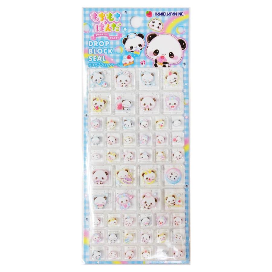 カミオジャパン 平成 もちもちぱんだ ドロップブロックシール