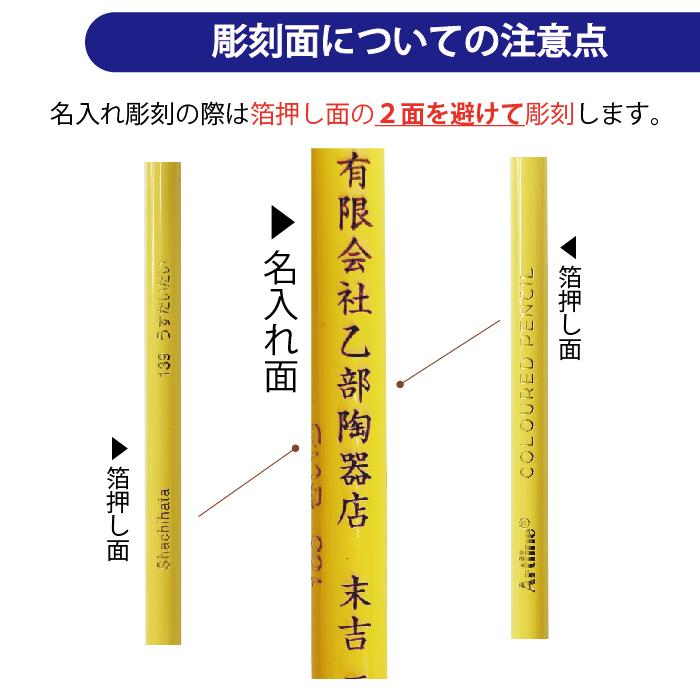 シヤチハタ（Shachihata） 名入れ アートライン Artline 油性 色鉛筆