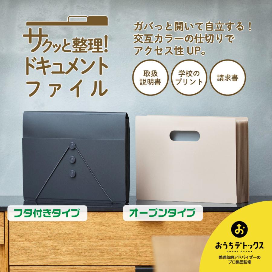 KING JIM（キングジム） サクッと整理 ドキュメントファイル 『フタ付