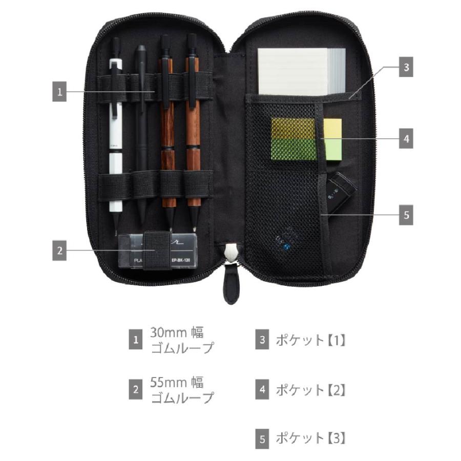 リフトプラス ラウンドジップケース ペンケース LIFT+ 紀寺商事 筆箱