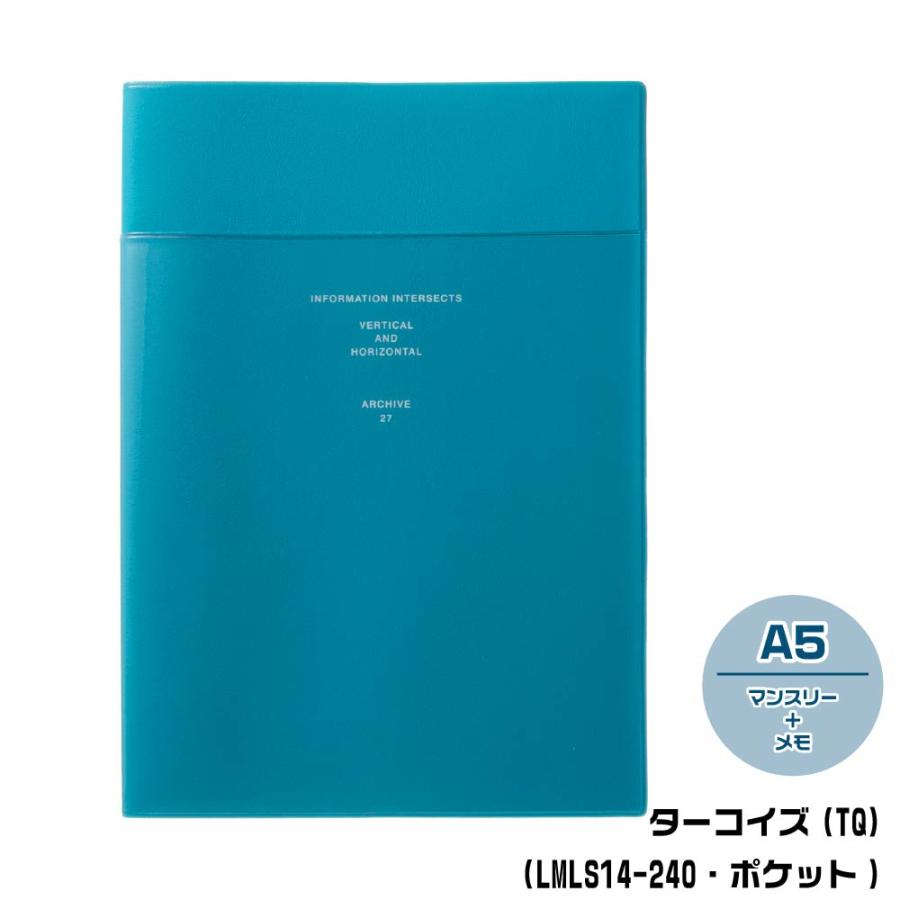 LACONIC（ラコニック） 手帳 2027 A5 レフト・マンスリー ポケット