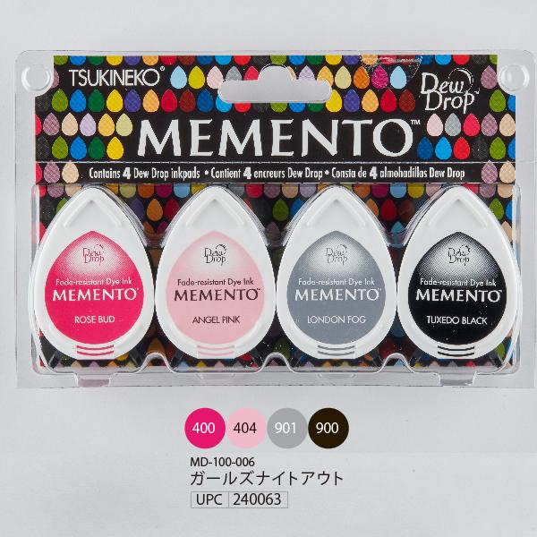 サンビー（SANBY） メメント デュードロップ 4色セット スタンプパッド